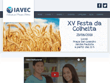 Tablet Screenshot of iavec.com.br